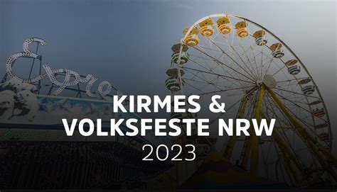 Kirmes In Nrw Alle Kirmes Termine Und Volksfeste