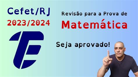 Razão e Proporção Revisão para a prova do CEFET 2023 2024 YouTube