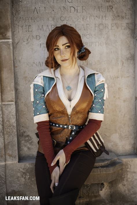 Luxlo Cosplay Luxlo Cosplay Triss Marigold Witcher 61 Nude