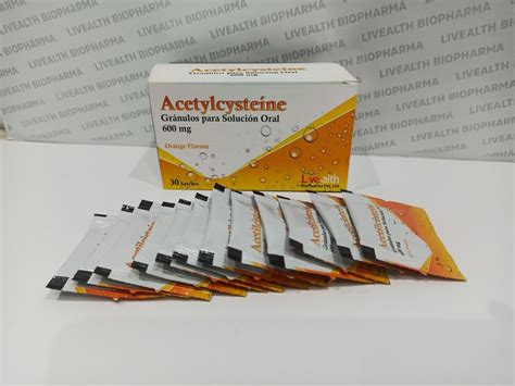 Acetylcysteine Granules For Oral Solution 600 Mg 30 Sachet At Best Price In Navi Mumbai