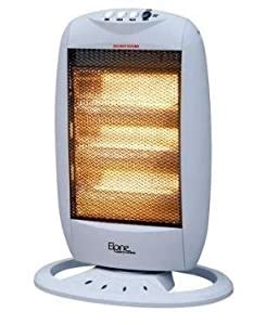 Elpine 400 800 1200W Electric Halogen Heater White Amazon Co Uk DIY