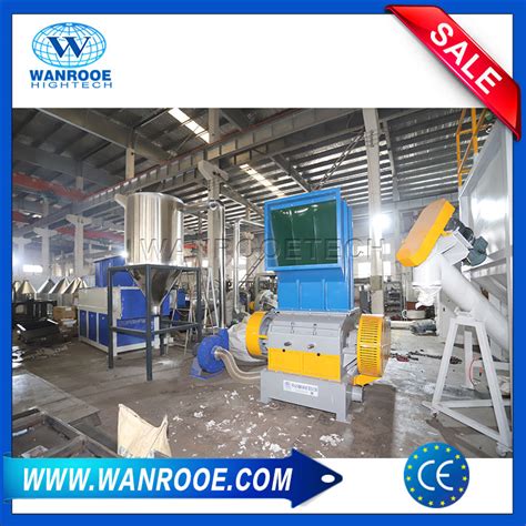 Plastic Barrel Drum Plastic Bucket Crusher Granulator WANROOETECH