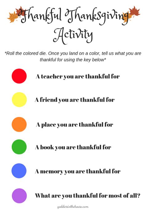 Thankful Thanksgiving Activity Printable