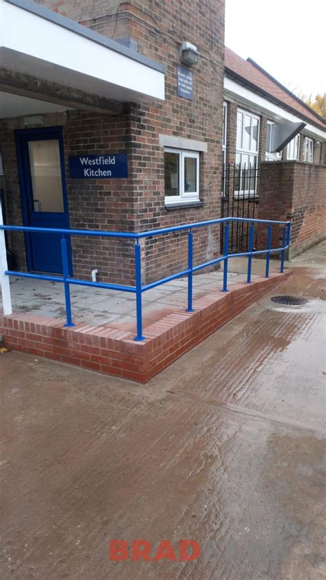 School Railings Installed By Bradfabs