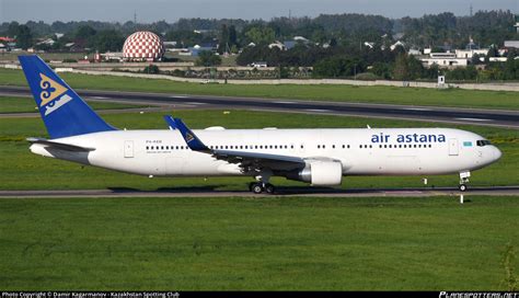 P4 KEB Air Astana Boeing 767 3KYER WL Photo By Damir Kagarmanov