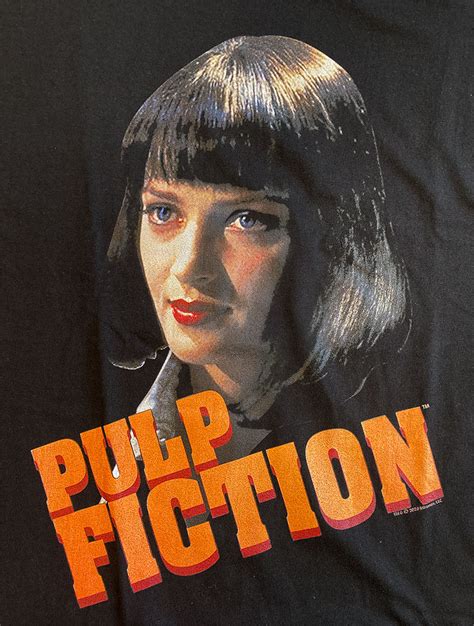 Pulp Fiction Mia Wallace Feat Uma Thurman T Shirt