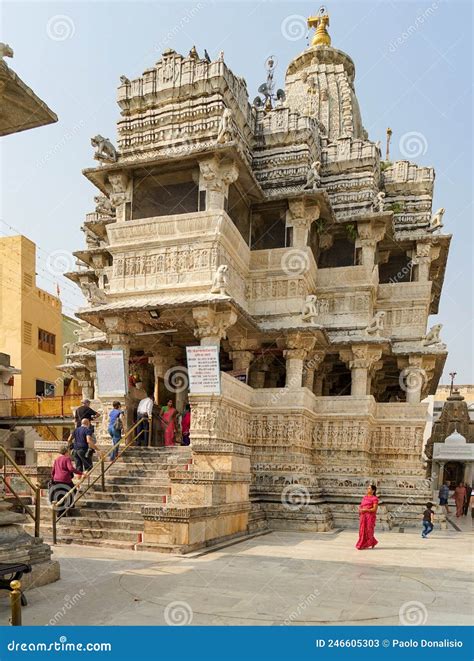 Jagdish Temple Is One Of The Famous Temples Of Udaipur Located In The