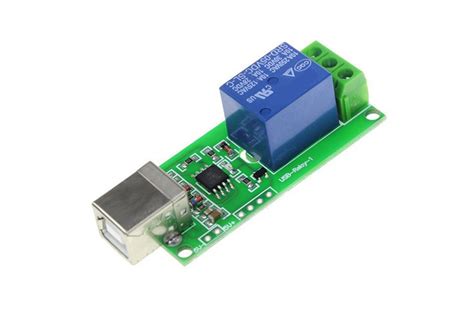 Реле управления USB type B 1-канал - Купить Creator