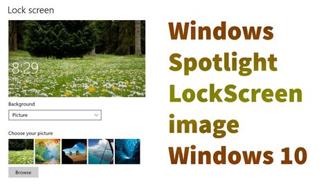 How To Find Windows Spotlight Lock Screen Image In Windows Youtube