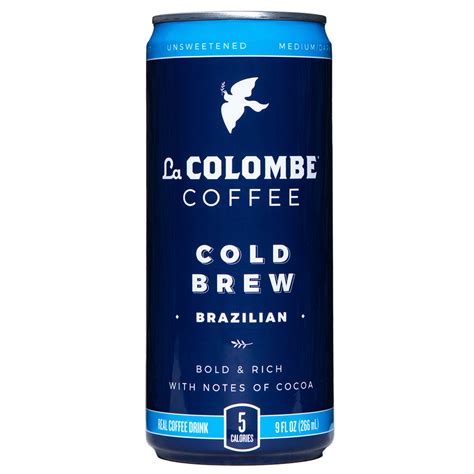 La Colombe Brazilian Cold Brew Coffee 9 Oz Single Serve Can