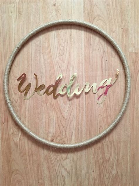 Tutorial Para Hacer Un Aro Decorativo Diy De Boda Manualidades Foro