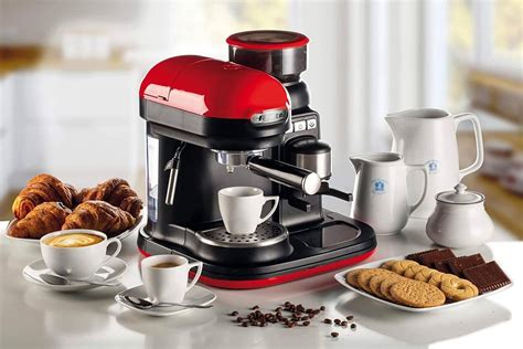 Ariete Moderna Espresso Machine With Integrated Coffee Grinder