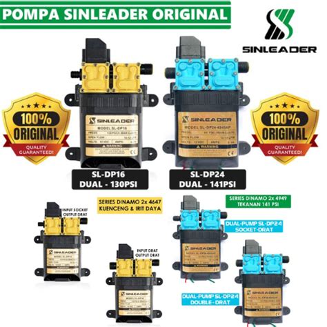 Jual Pompa Dual Sinleader Dp Dan Dp Lpm Psi Sudah