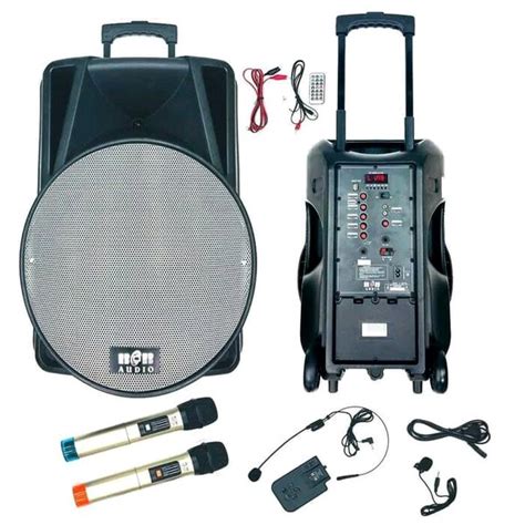 Jual Speaker Portable Pa Amplifier Wireless Addons BOB Audio BMU 15