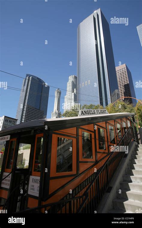 Known As The Worlds Shortest Railway The Angels Flight Railway Takes