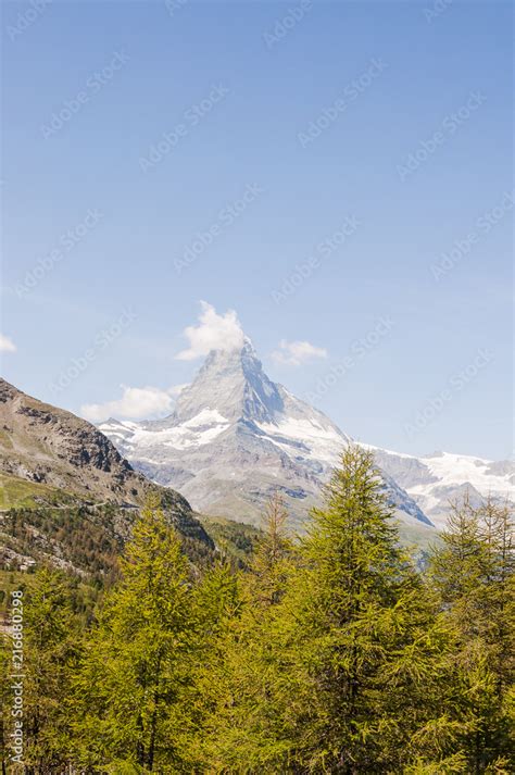 Zermatt Wanderweg Blauherd Sunnegga Findeln Matterhorn