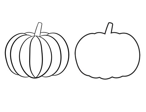 Pumpkin Cut out Template Download Printable PDF | Templateroller