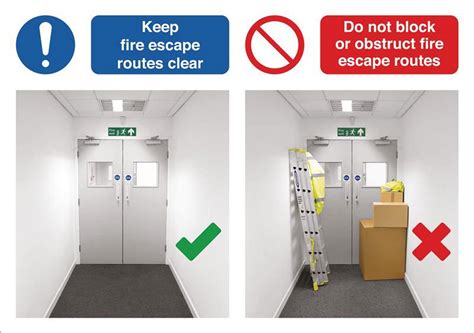 Blocked Emergency Exit Door