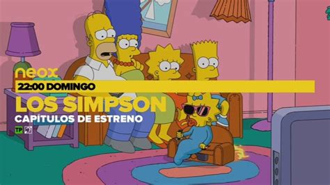 Neox estrenará la temporada 28 de Los Simpson el próximo domingo