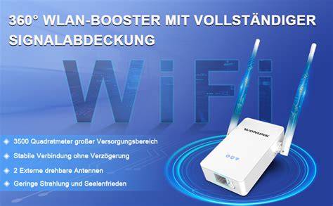 Wonlink Neuestes Wlan Verst Rker Wlan Repeater Mbit S Single Band