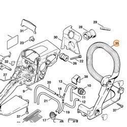 Stihl Kierownica Uchwyt Rurowy