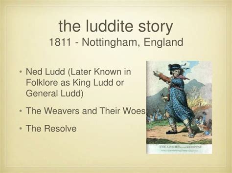 PPT - The Luddite Fallacy PowerPoint Presentation - ID:4226775