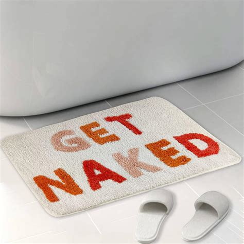 Amazon Acitly Get Naked Bath Mat Get Naked Bath Rug Cute Bath