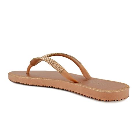 Chinelo Tiras Glam Mumu Nude