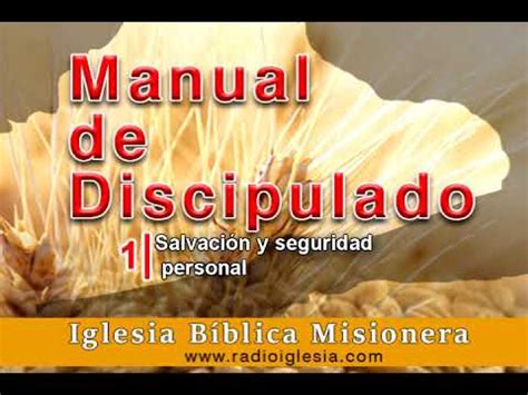 Introducci N Y Cap Tulo Manual De Discipulado Youtube