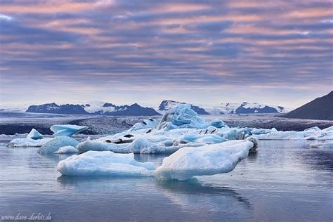 Glacier Bay Sunset :: Jökulsárlón, Iceland :: Dave Derbis :: Photography