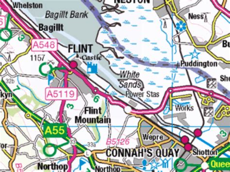 River Landforms On An Os Map Quiz Internet Geography