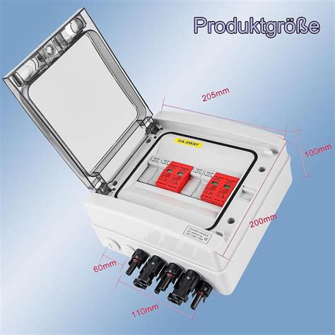 Berspannungsschutz Pv Solar Anschlusskasten Dc String Trennschalter