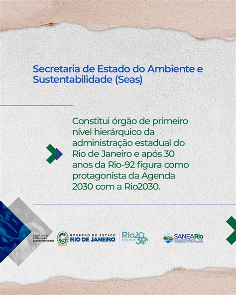 Secretaria de Estado do Ambiente e Sustentabilidade é paceira do SANEA