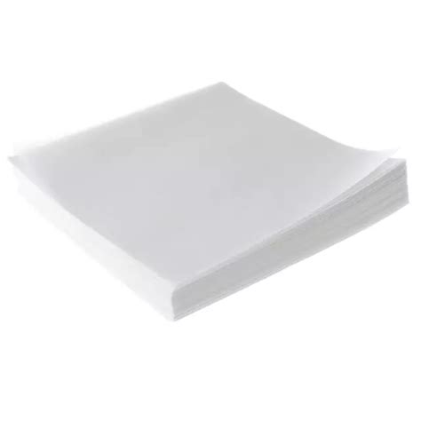 500 FEUILLES 100X100MM blanc pesant des kits d expériences de chimie de