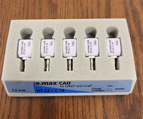 Cerec Ivoclar Ips Emax Ht C2 C14 5 Blocks