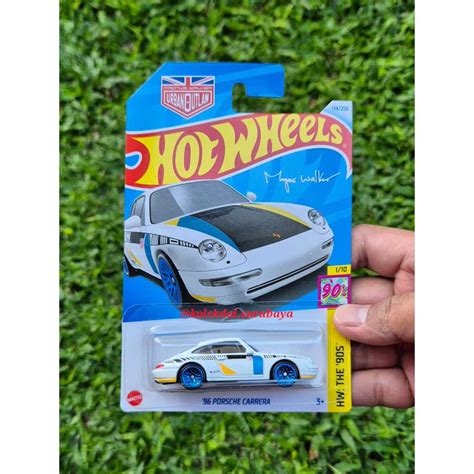 Jual Hot Wheels Porsche Carrera Putih Original Shopee Indonesia
