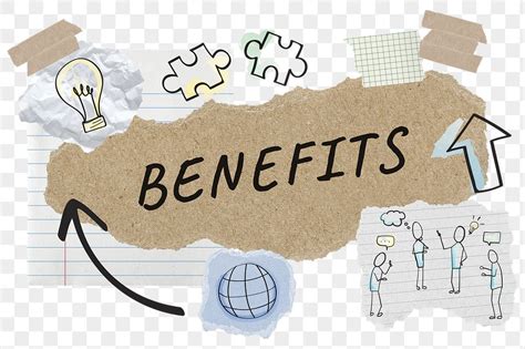 Benefits Png Word Sticker Typography Premium Png Rawpixel