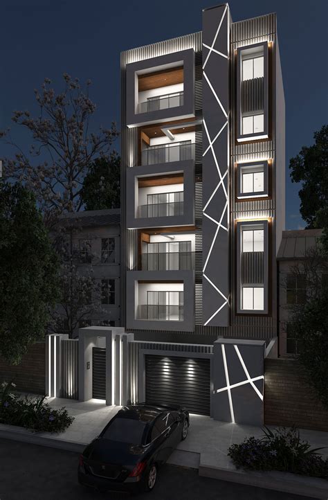 ArtStation - Modern facade design