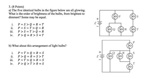 Solved The five identical bulbs in the figure below are all | Chegg.com