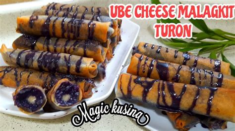 Ube Cheese Malagkit Turon Snack Dessert Pang Negosyo Idea