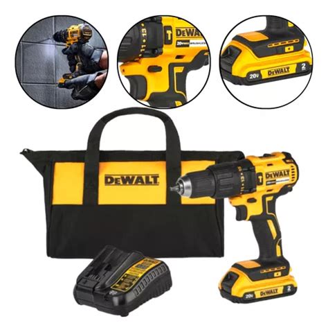 Parafusadeira Furadeira V Imp Brushless Dcd D Dewalt