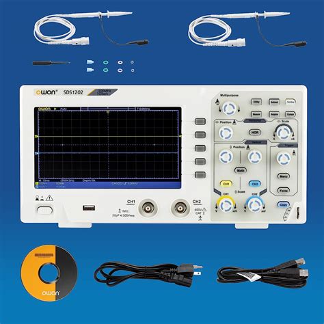 Owon Sds Osciloscopio Digital De Escritorio De Mhz Y