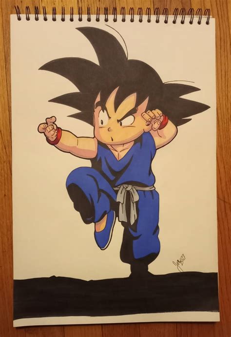 Kid Goku by BoricuaAero on DeviantArt