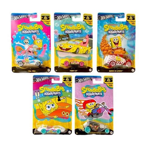 Hot Wheels Bob Esponja Carritos Spongebob Squarepants