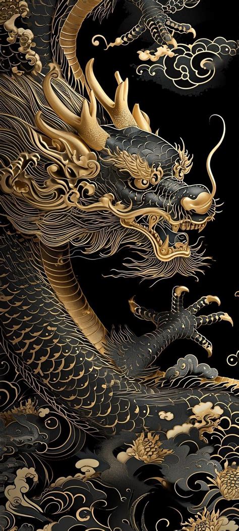 Dragon Wallpaper Iphone Art Wallpaper Arte Black Dragon Artwork