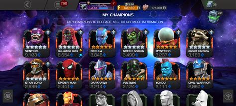 Rate My Champs By Class — Marvel Contest Of Champions