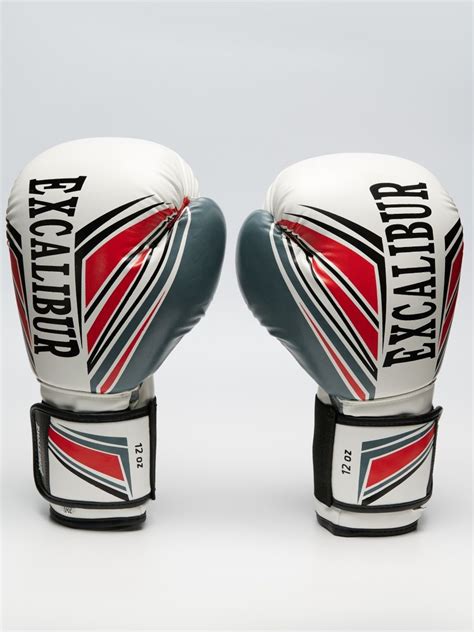 Купить Перчатки боксерские Excalibur 8023-03 White PU в Москве