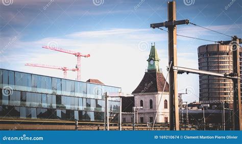 View of the Basel Train Station and Its Platforms Editorial Stock Image - Image of modern ...