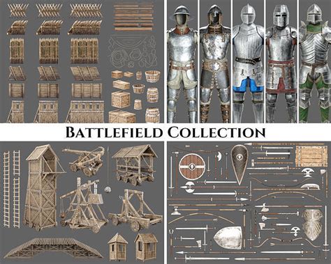 Medieval Battlefield Collection | CGTrader