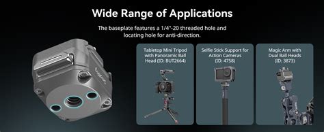 amazoncom smallrig hawklock  qr mount plate dual directio nato